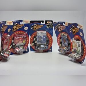 5 Winner's Circle NASCAR Diecast Cars Set